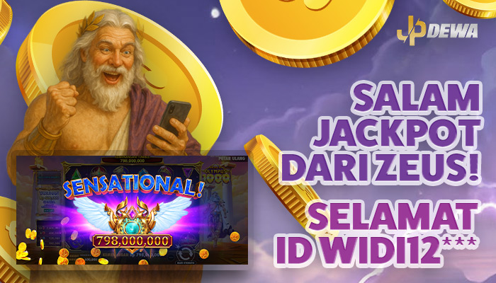 Salam Jackpot Dari Zeus! Selamat ID Widi12***