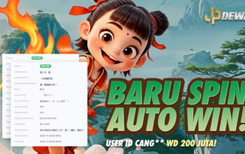 Baru Spin Auto Win! ID Cang WD 200 Juta