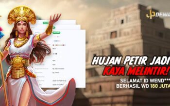 Hujan Petir Jadi Kaya Melintir! Selamat Member Berhasil WD