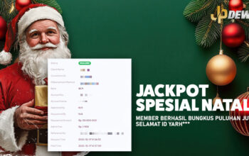 Jackpot Spesial Natal! Member Berhasil Bungkus Puluhan Juta