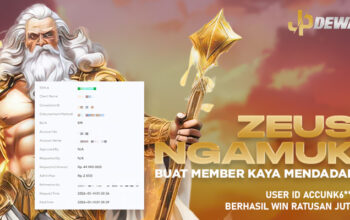 Zeus Ngamuk! Buat Member Kaya Mendadak
