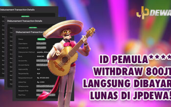 LANJUTAN HOKI 2 HARI FULL JACKPOT! ID PEMULA**** WITHDRAW 800 JUTA LANGSUNG DIBAYAR LUNAS DI JPDEWA